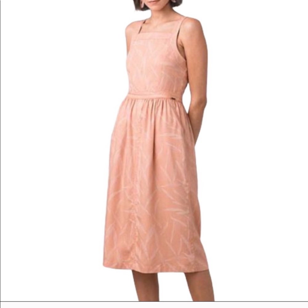 NWT Prana Sun Drifter Midi Peach Sundress